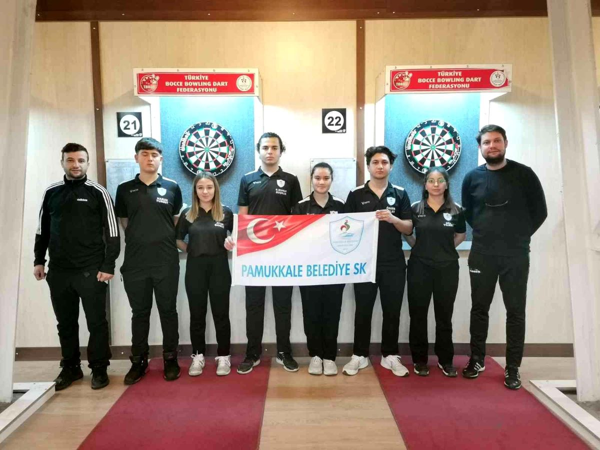 Pamukkaleli dartçılar bölge turnuvasında iddialı