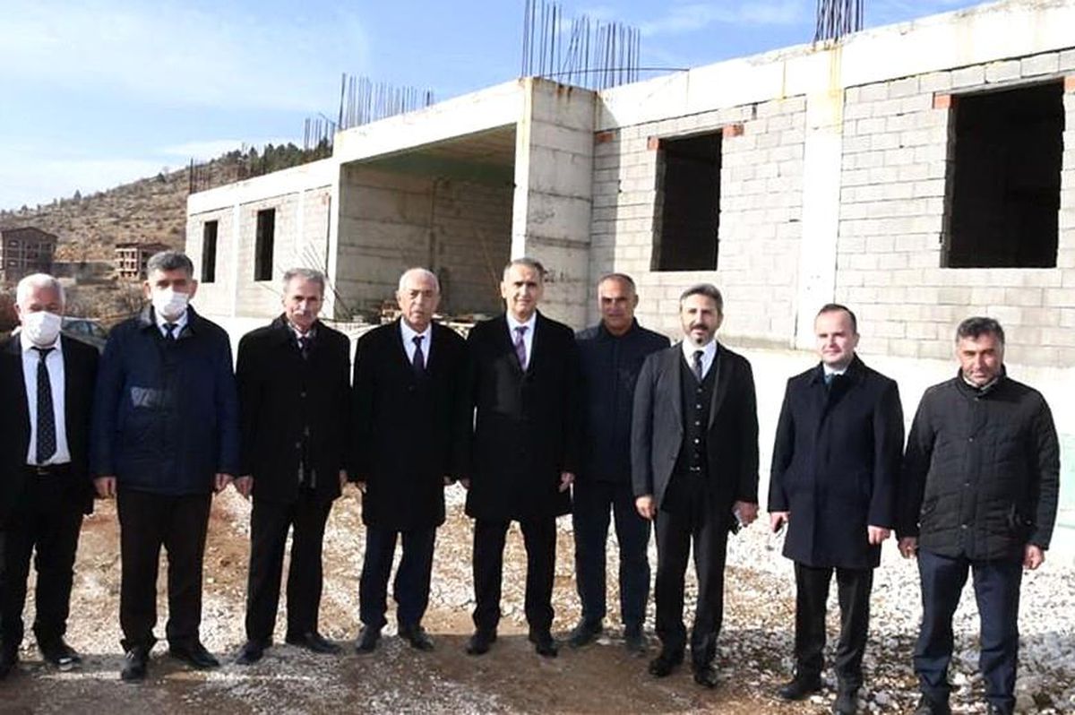 Vali Çuhadar ve Milletvekili Aydın kamu yatırımlarını inceledi