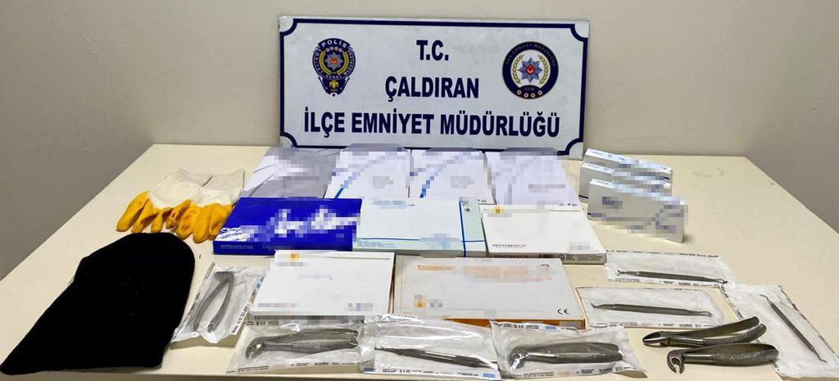 Van\'da hırsızlık yaptığı tespit edilen bir kişi yakalandı