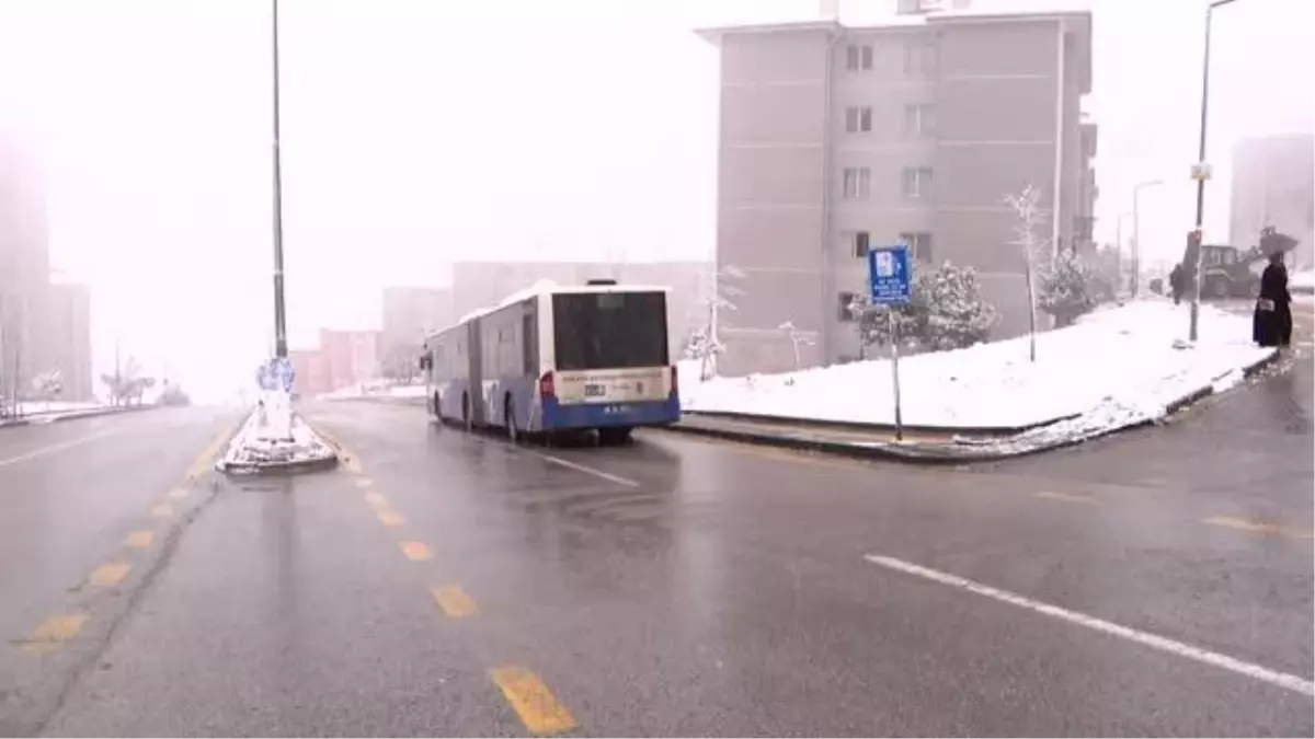 Yüksek bölgelerde kar etkili oldu (2)