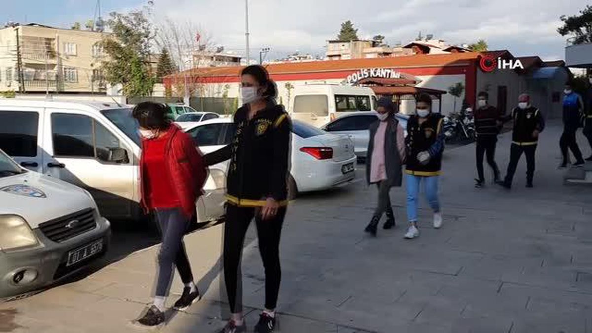 Adana\'da hırsız operasyonu: 16 olayda 100 bin lira değerinde malzeme çalan 8 kişi yakalandı