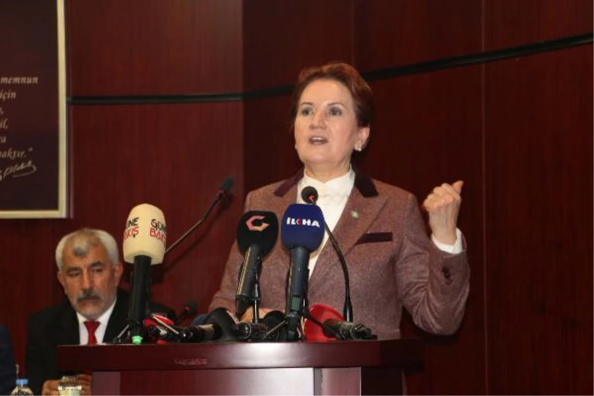 GAZİANTEP - Akşener: "Kavga etmek yerine barışın, anlayışın ve ticaretin öne çıktığı bir bakış açısını tesis etmek zorundayız"