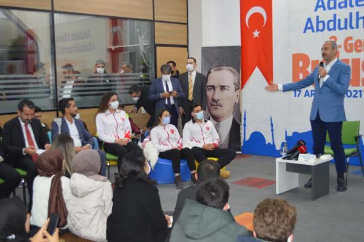 Son dakika haberleri... Adalet Bakanı Abdulhamit Gül, AK Parti Elazığ İl Başkanlığında konuştu Açıklaması