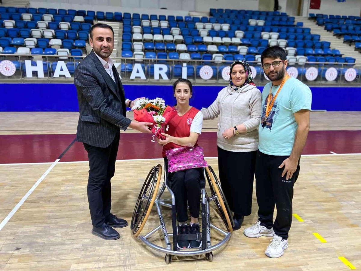 Başkan Beyter\'den engelli sporcuya destek