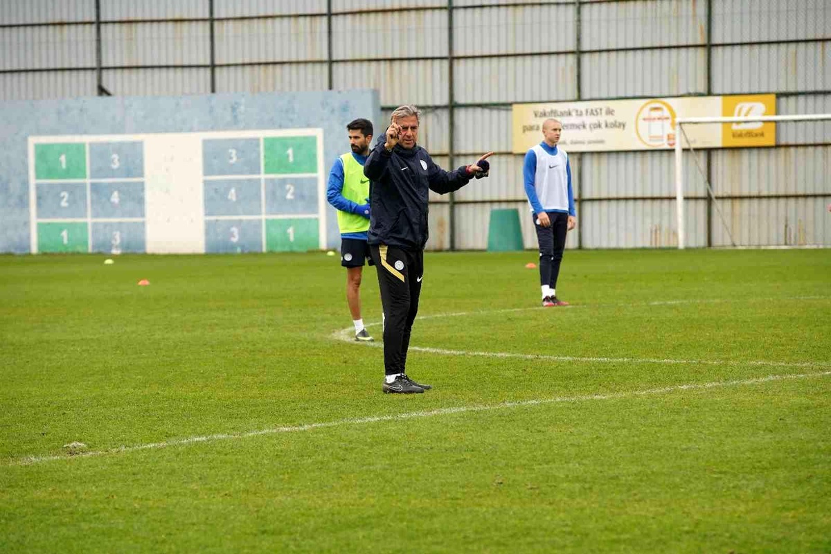 Çaykur Rizespor, Yeni Malatyaspor hazırlıklarını sürdürdü