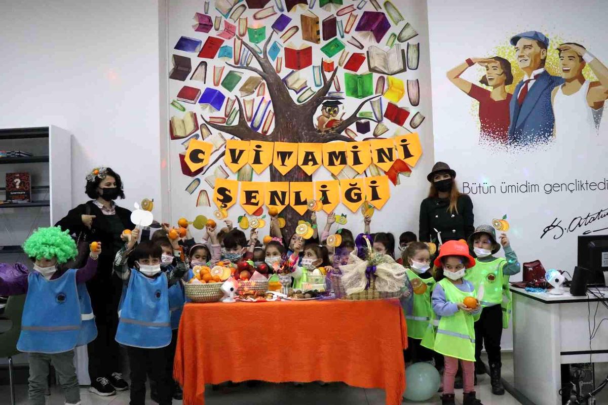 İZGİM\'den miniklere C vitamini şenliği