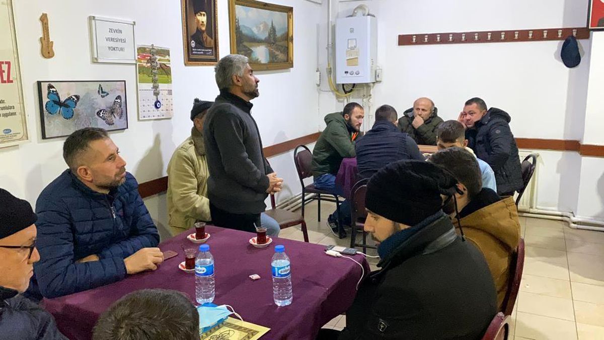 Kıraathanelerde şiddete dikkat çekiyorlar