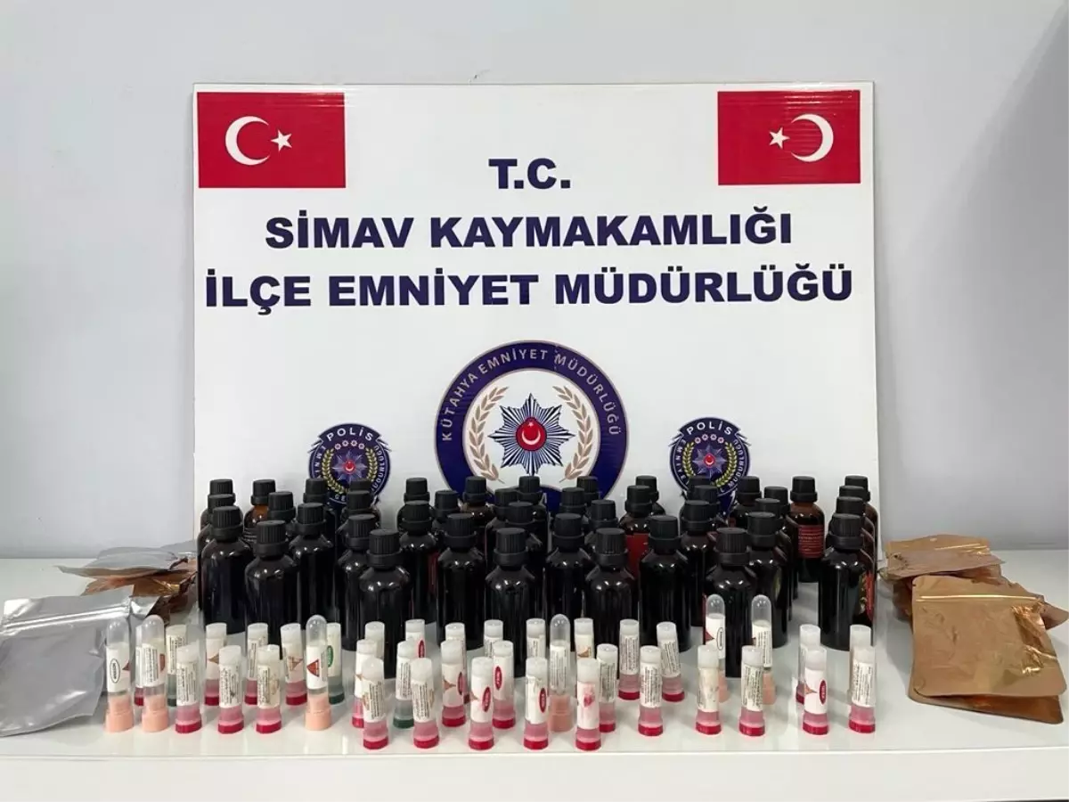 Kütahya\'da 96 parça alkol yapımında kullanılan kit ele geçirildi