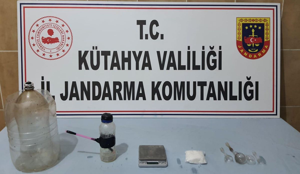 Son dakika haberi... Kütahya\'da uyuşturucu operasyonu