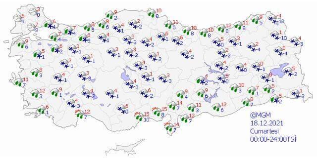 Meteoroloji gün ve saat vererek uyardı! Kara kış 59 kenti esir alacak