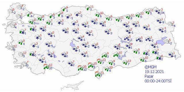 Meteoroloji gün ve saat vererek uyardı! Kara kış 59 kenti esir alacak