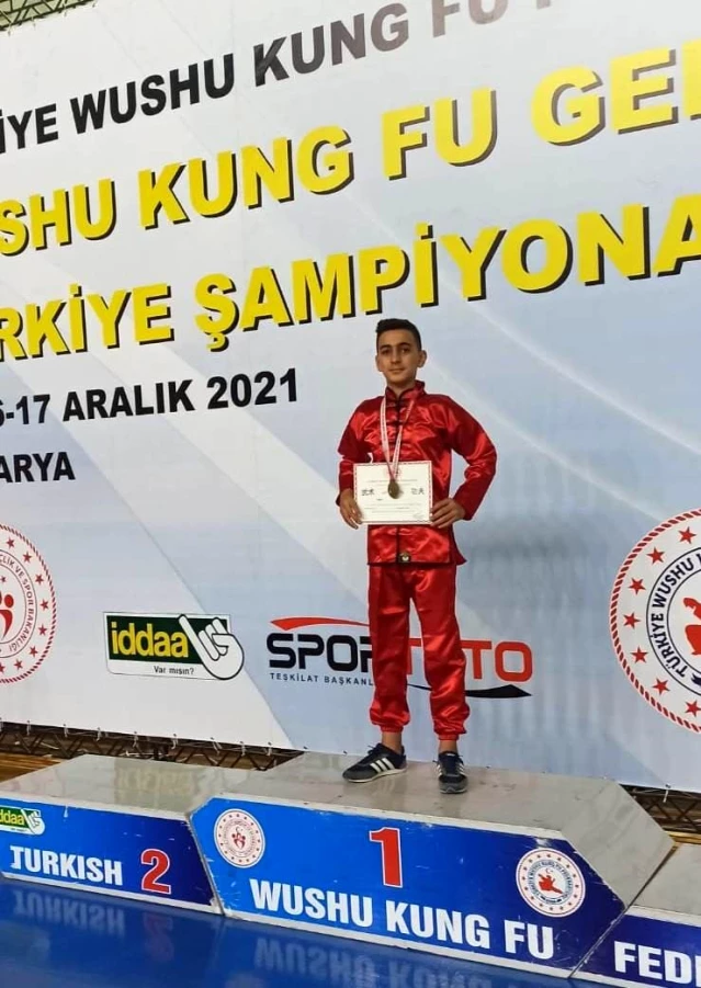 Nusaybinli wushucular 4 dalda Türkiye Şampiyonu oldu