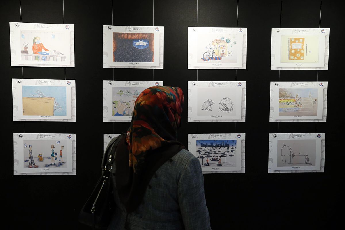 Trabzon\'da, 9. Karikatür Yarışması\'nın ödül töreni yapıldı