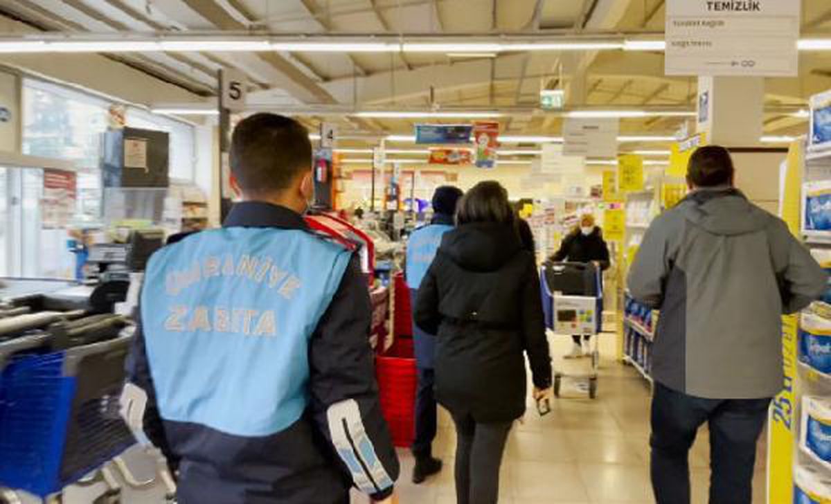 Ümraniye\'de stokçulara yönelik denetim yapıldı