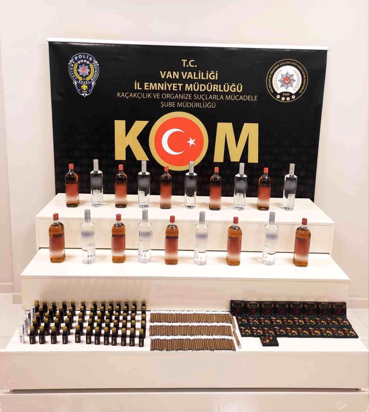 Van\'da gümrük kaçağı operasyonu
