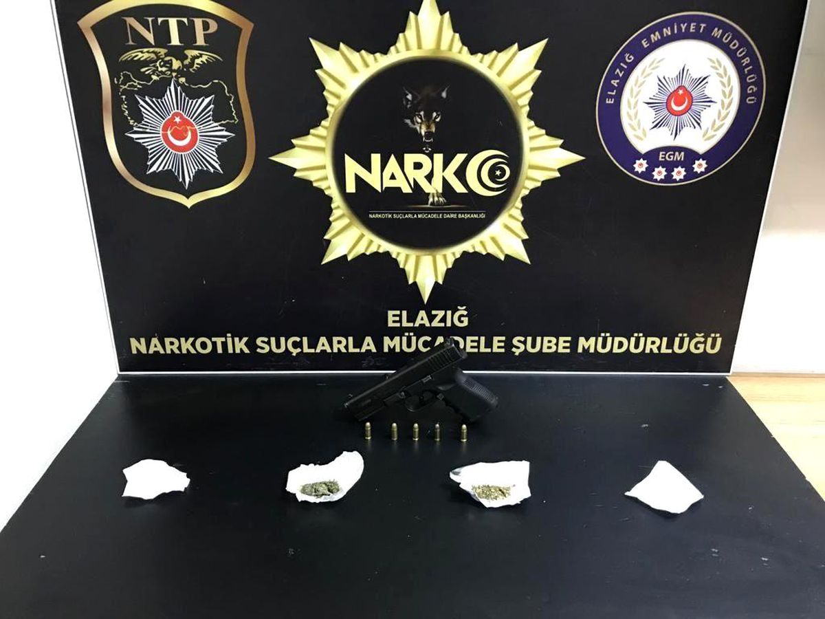 Elazığ\'da uyuşturucuyla mücadele çalışmaları