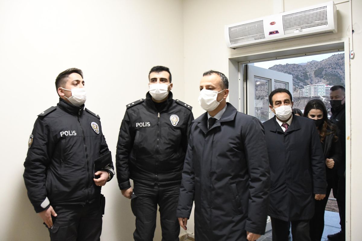 Gümüşhane'de Köprübaşı Polis Karakolu yeni hizmet binasına taşındı