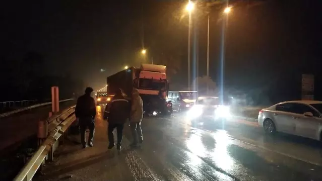 Hatay'da iki tır çarpıştı: 1 yaralı