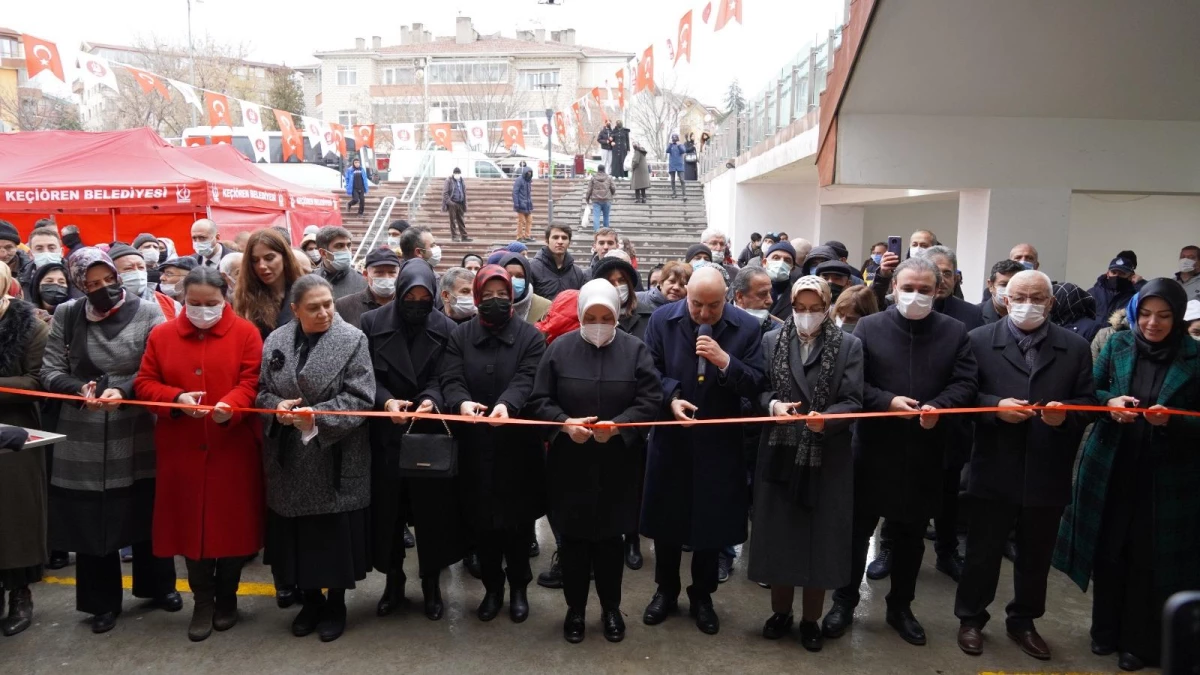 Keçiören\'de "Üretici Kadınlar Pazarı" açıldı... Bu pazarda kadınlar ürettiklerini satıyor