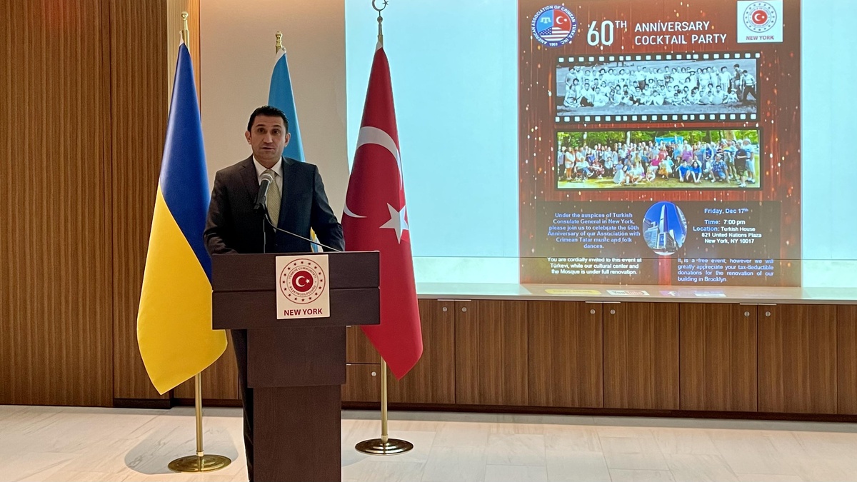 Kırım Türkleri Amerikan Derneğinin 60. kuruluş yıl dönümü New York\'taki Türkevi\'nde kutlandı