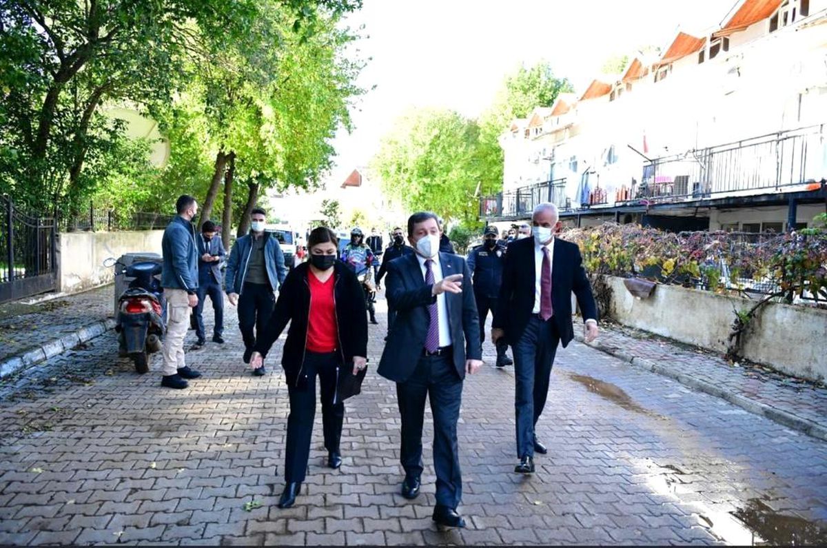 Muğla Valiliğinden sel mağdurlarına destek