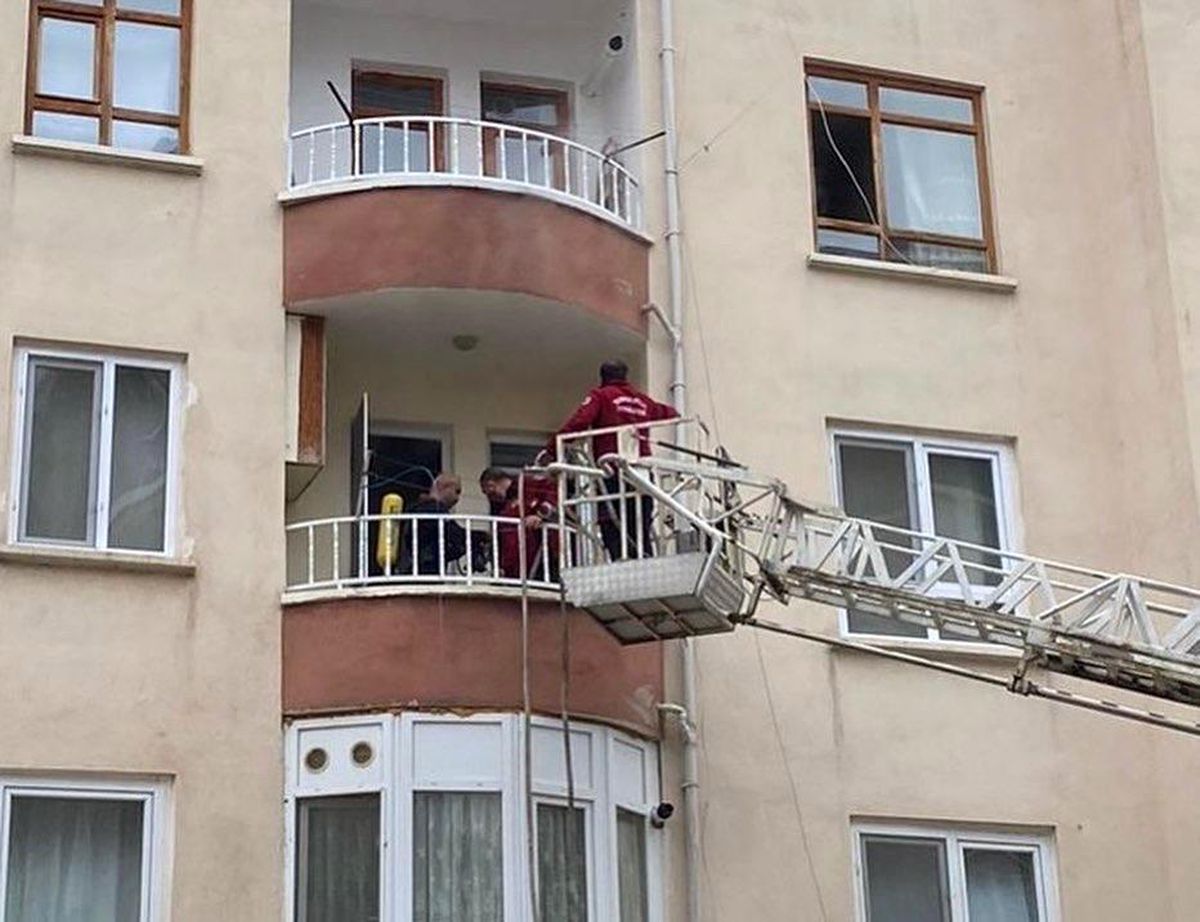 Sungurlu\'da korkutan yangın