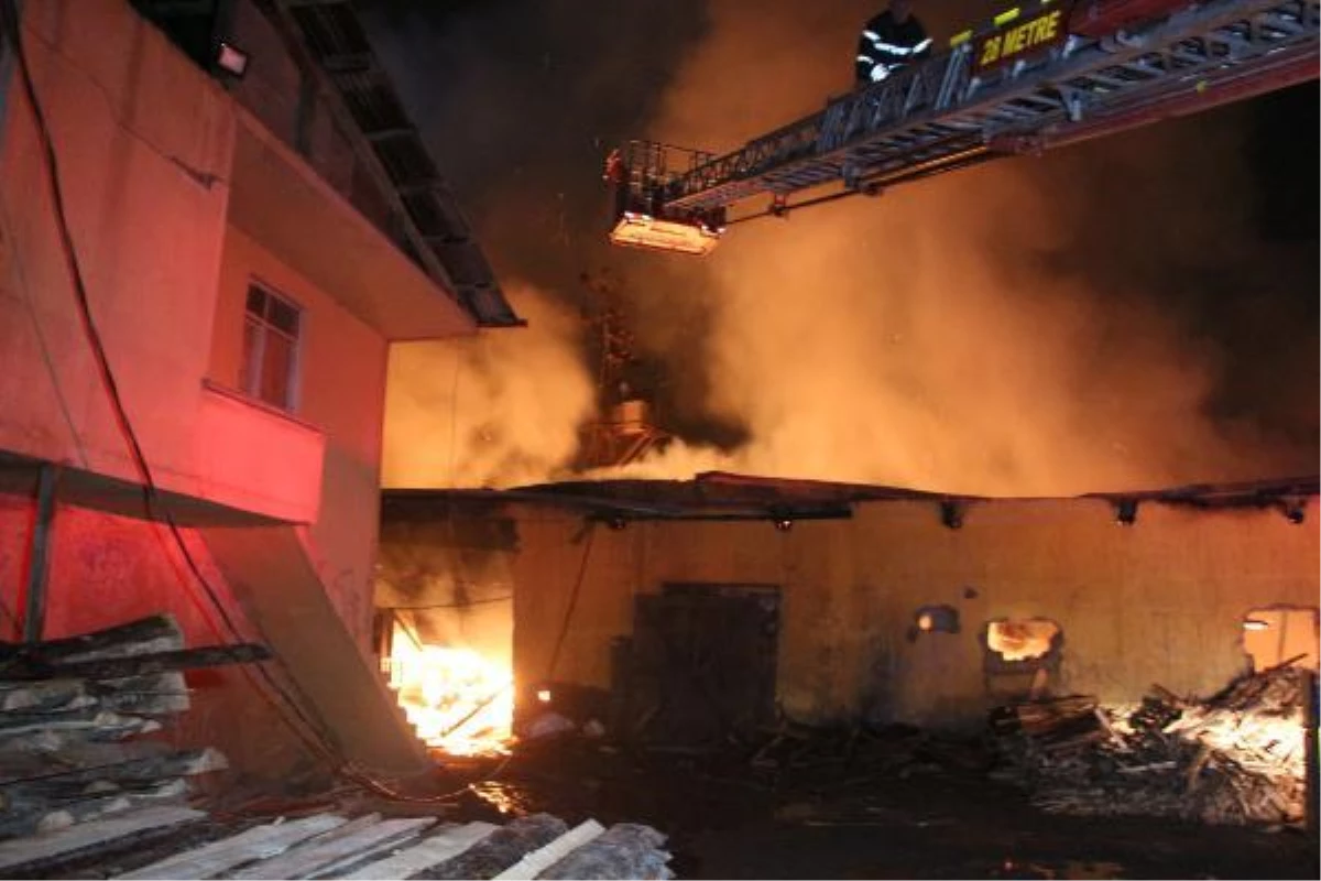 Son dakika haberleri | Tokat\'ta kereste fabrikasında yangın