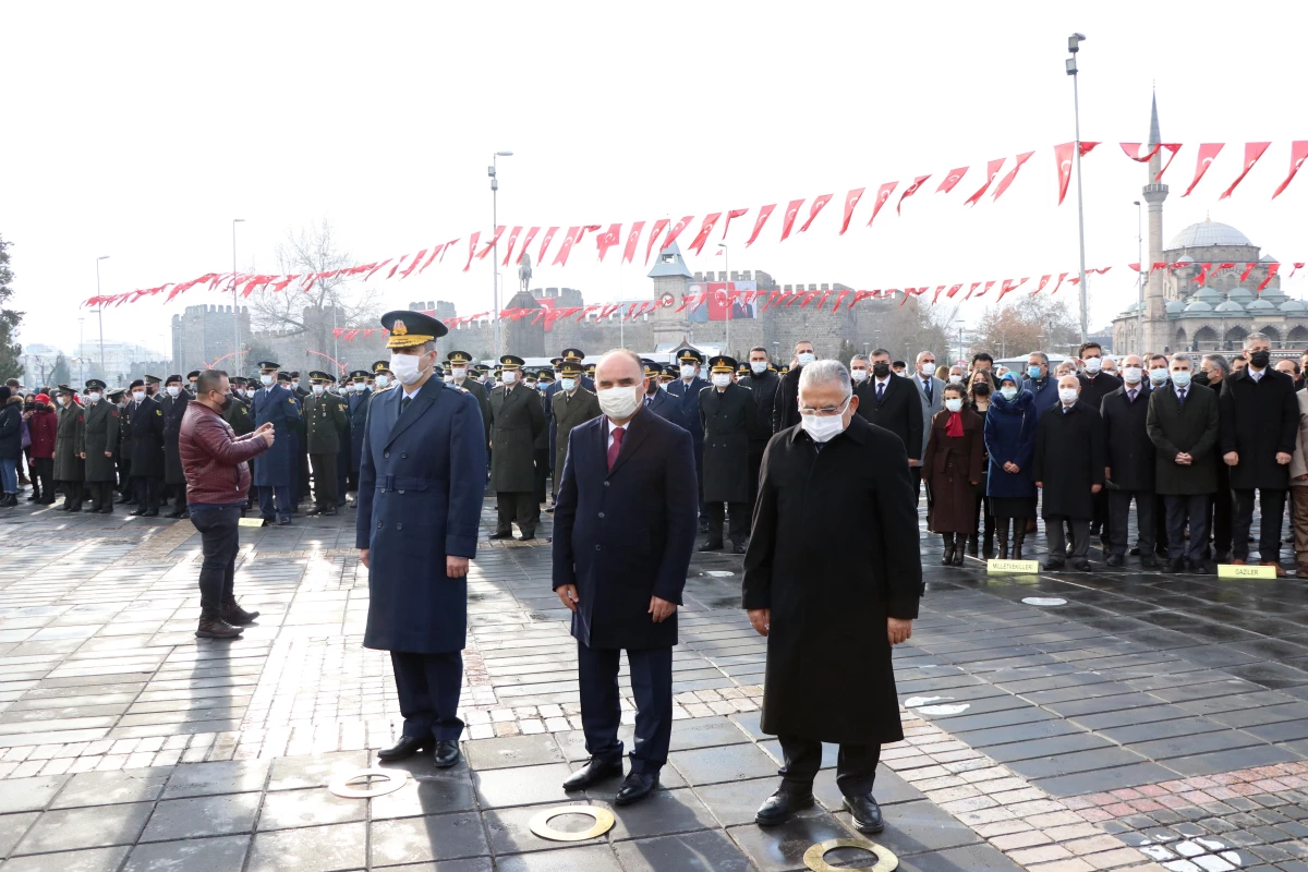 Atatürk\'ün Kayseri\'ye gelişinin 102. yıl dönümü törenle kutlandı