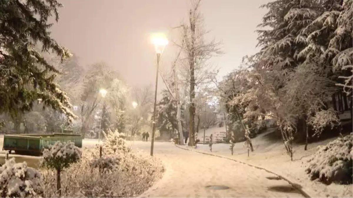 Başkentte kar yağışı (3)