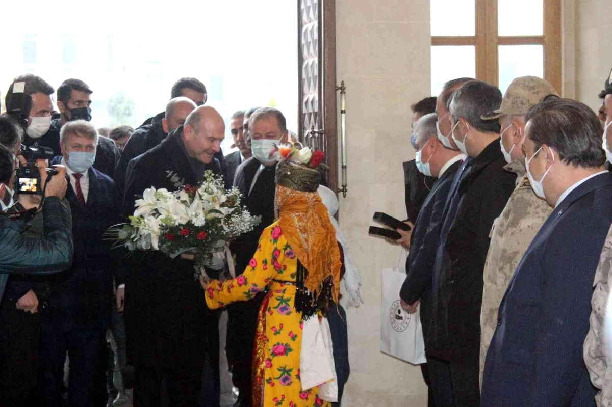 İçişleri Bakanı Süleyman Soylu Kilis\'te