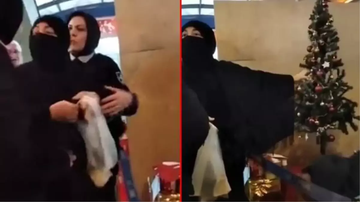 İstanbul'da bir AVM'de yaşanan çam ağacı tartışması gündem oldu: Ben bunu iterim, istemiyorum