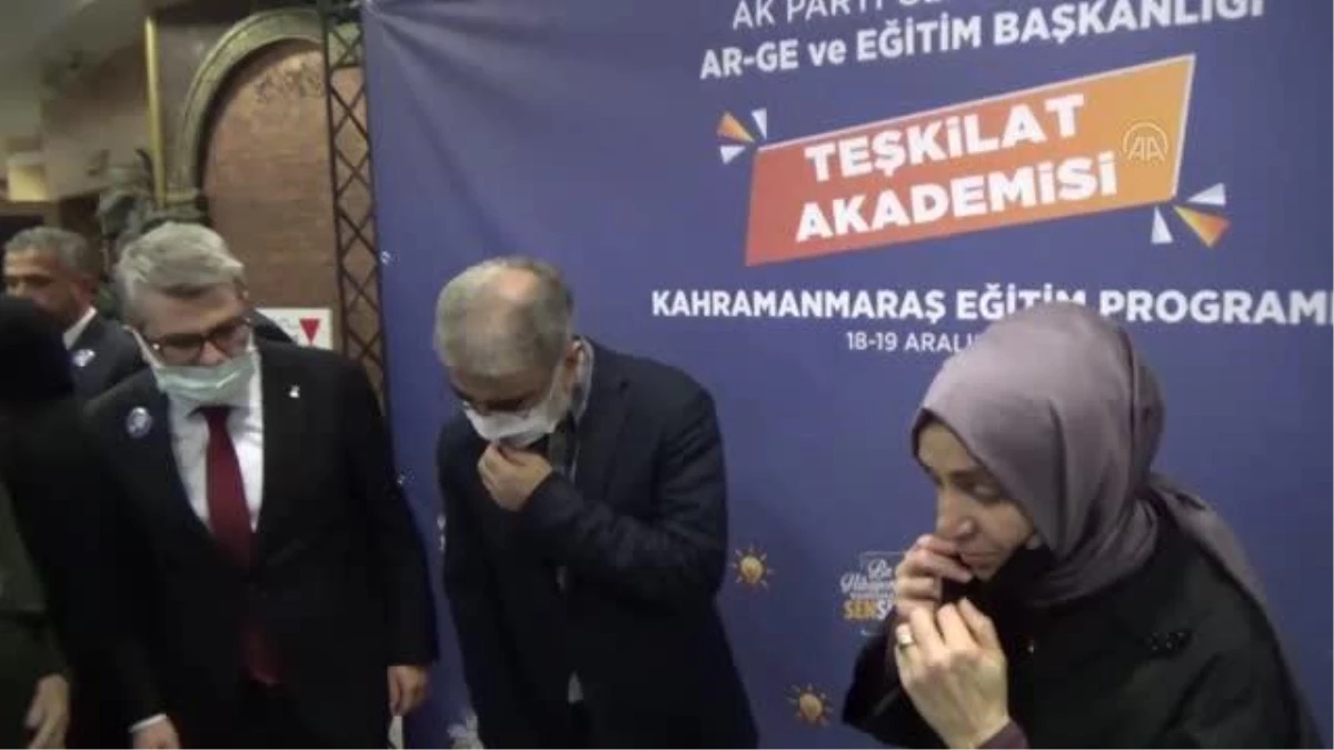 KAHRAMANMARAŞ - AK Parti Genel Başkan Yardımcısı Usta, partililerle buluştu