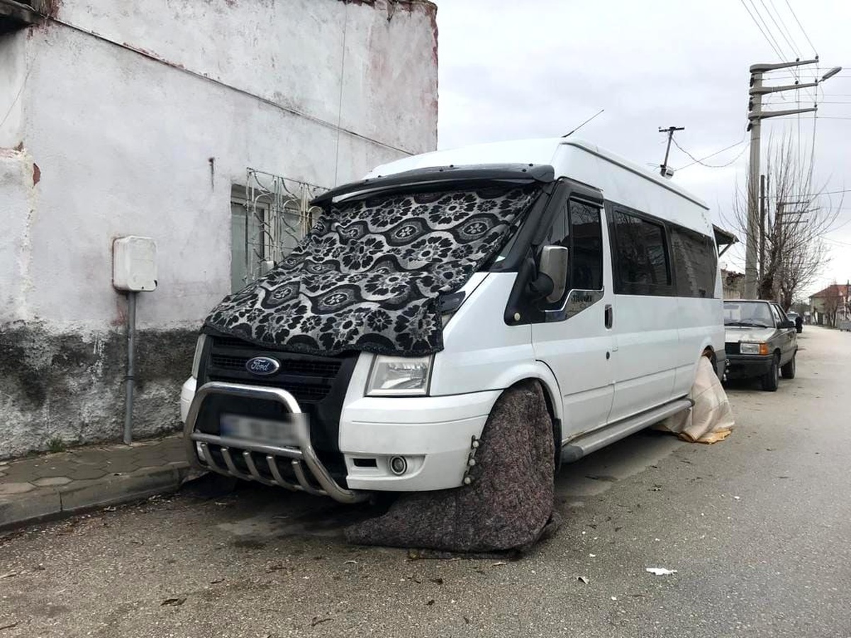 Soğuk havaya karşı ilginç yöntem