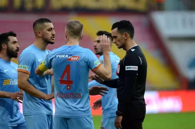 Spor Toto Süper Lig: Kayserispor: 0 Gaziantep FK: 0 (İlk yarı)