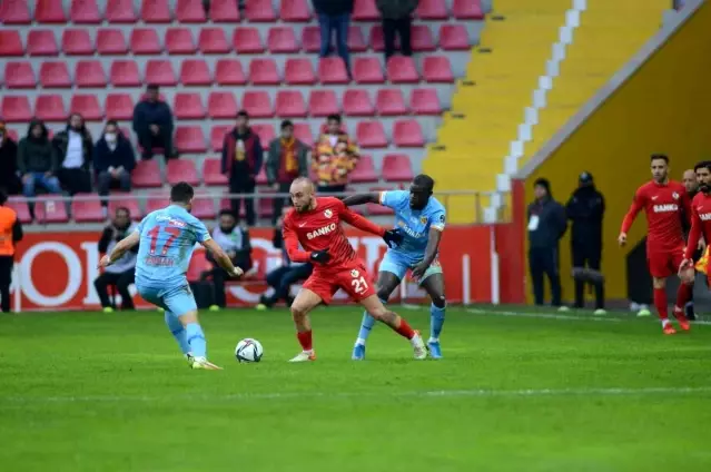 Spor Toto Süper Lig: Kayserispor: 0 Gaziantep FK: 0 (İlk yarı)