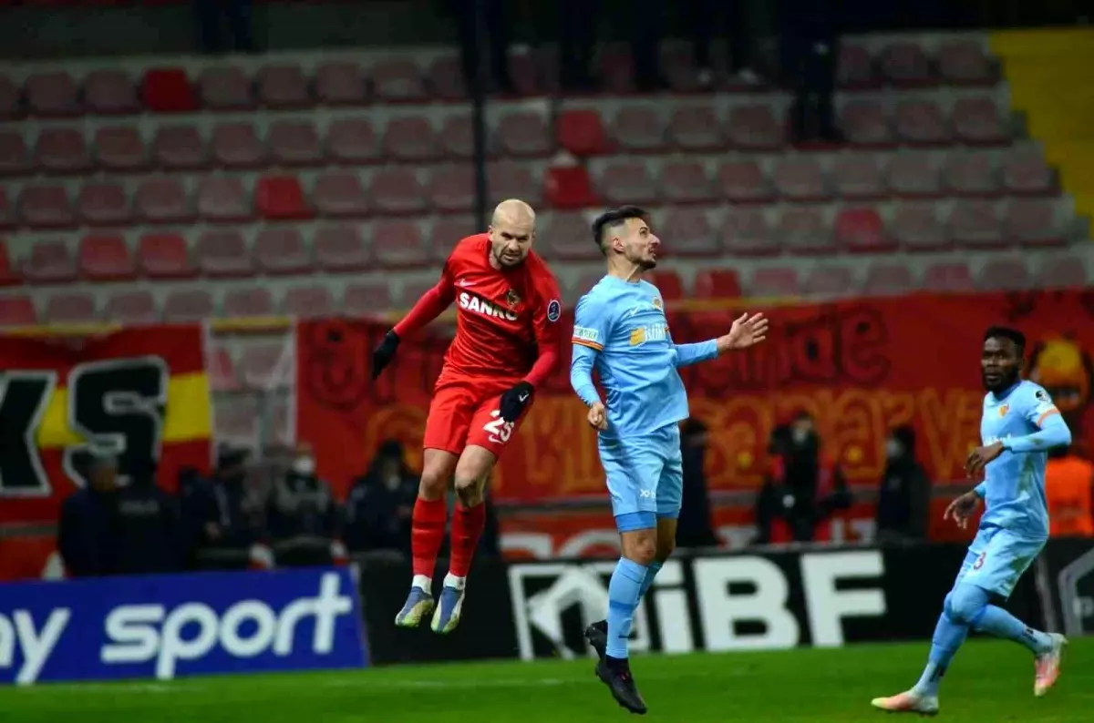 Süper Lig: Kayserispor: 0 Gaziantep FK: 0 (Maç sonucu)