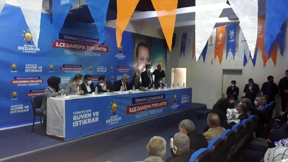 Tekman\'da AK Parti İlçe Danışma Toplantısı düzenlendi