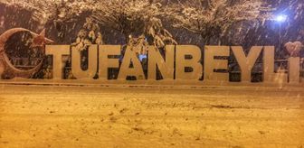 Tufanbeyli'de eğitime kar engeli