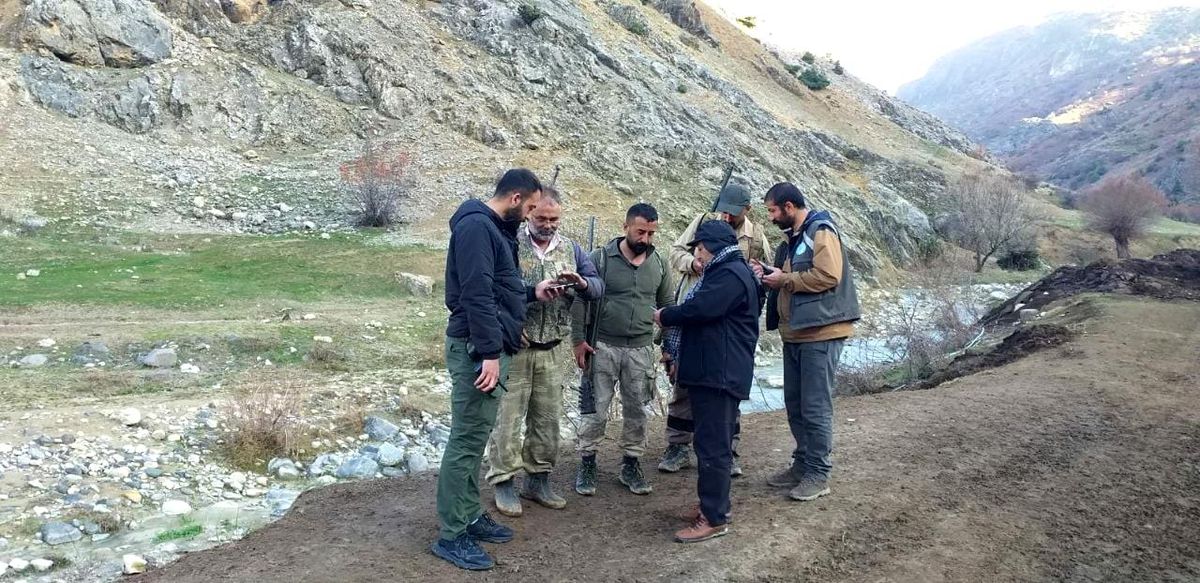 Tunceli\'de belgesiz avlanan şahsa idari işlem yapıldı