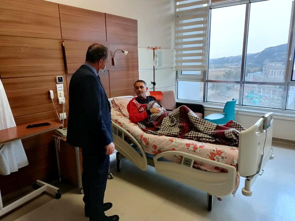 Başkan Kılınç, hasta ve hasta yakınlarıyla bir araya geldi