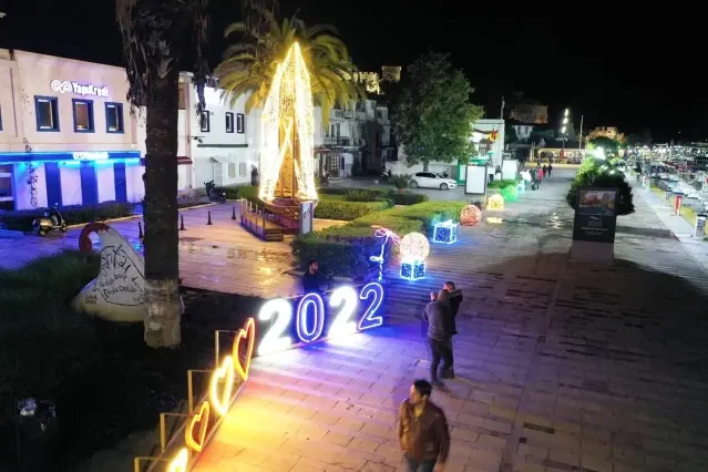 Bodrum'da 15 günlük yılbaşı partileri başladı