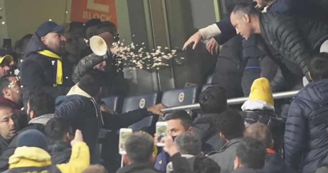 Fenerbahçe stadında intihar girişimi: Kendimi yakacağım