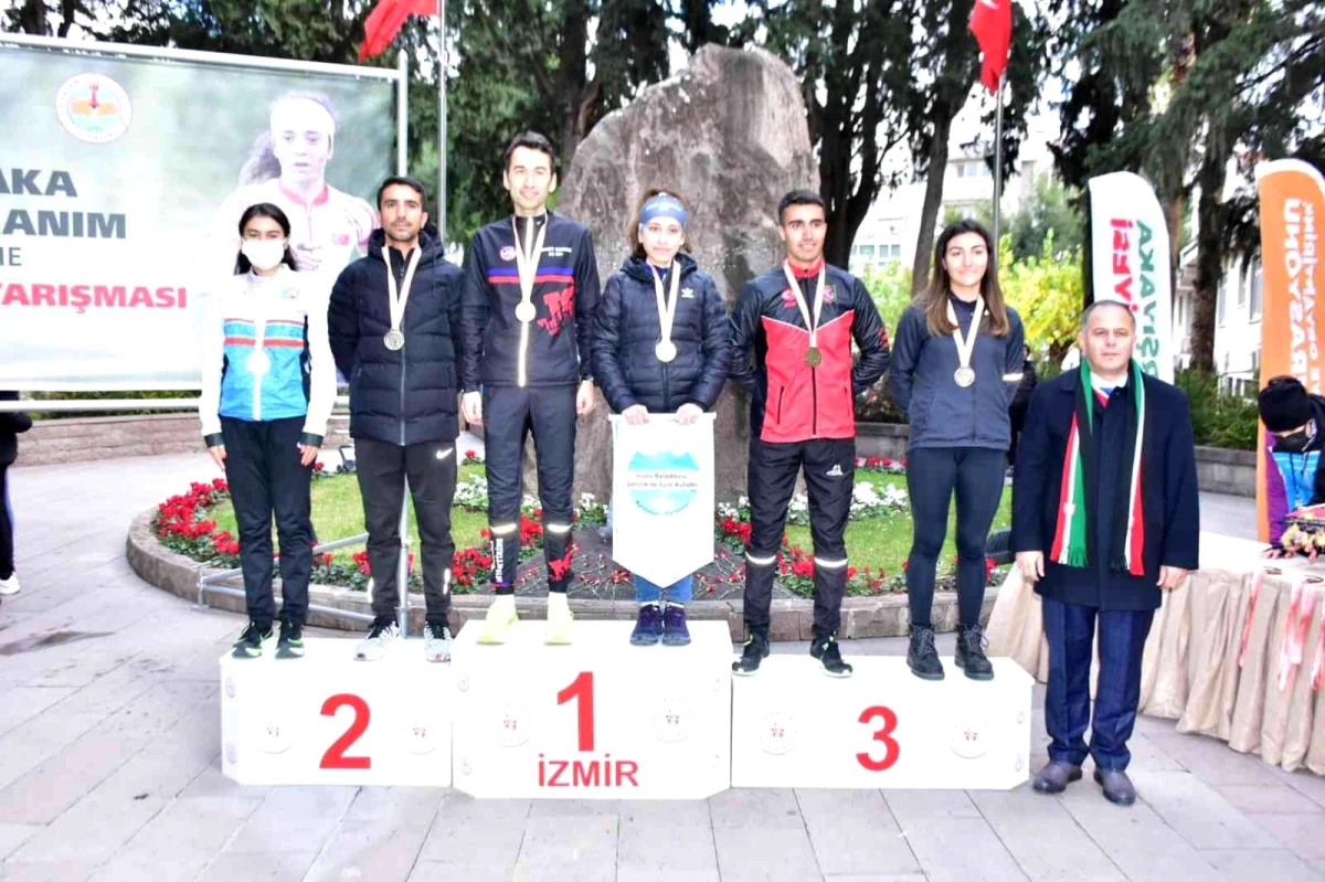 İnönü Belediyesi sporcuları İzmir yarışlarında madalyaları topladı
