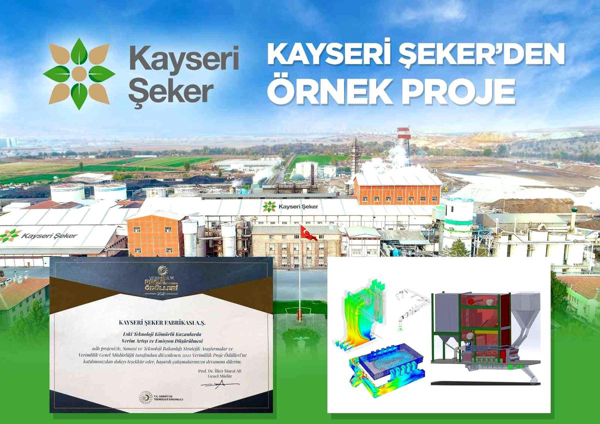 Kayseri Şeker\'den örnek proje