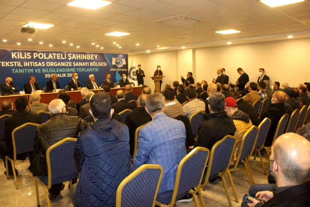 Kilis'te Tekstil İhtisas Organize Sanayi Bölgesi'nin lansmanı yapıldı