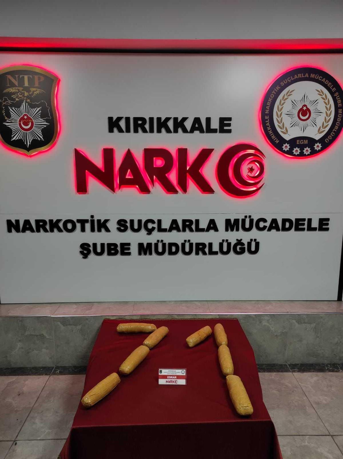 Kırıkkale\'de uyuşturucu operasyonunda 2 şüpheli tutuklandı