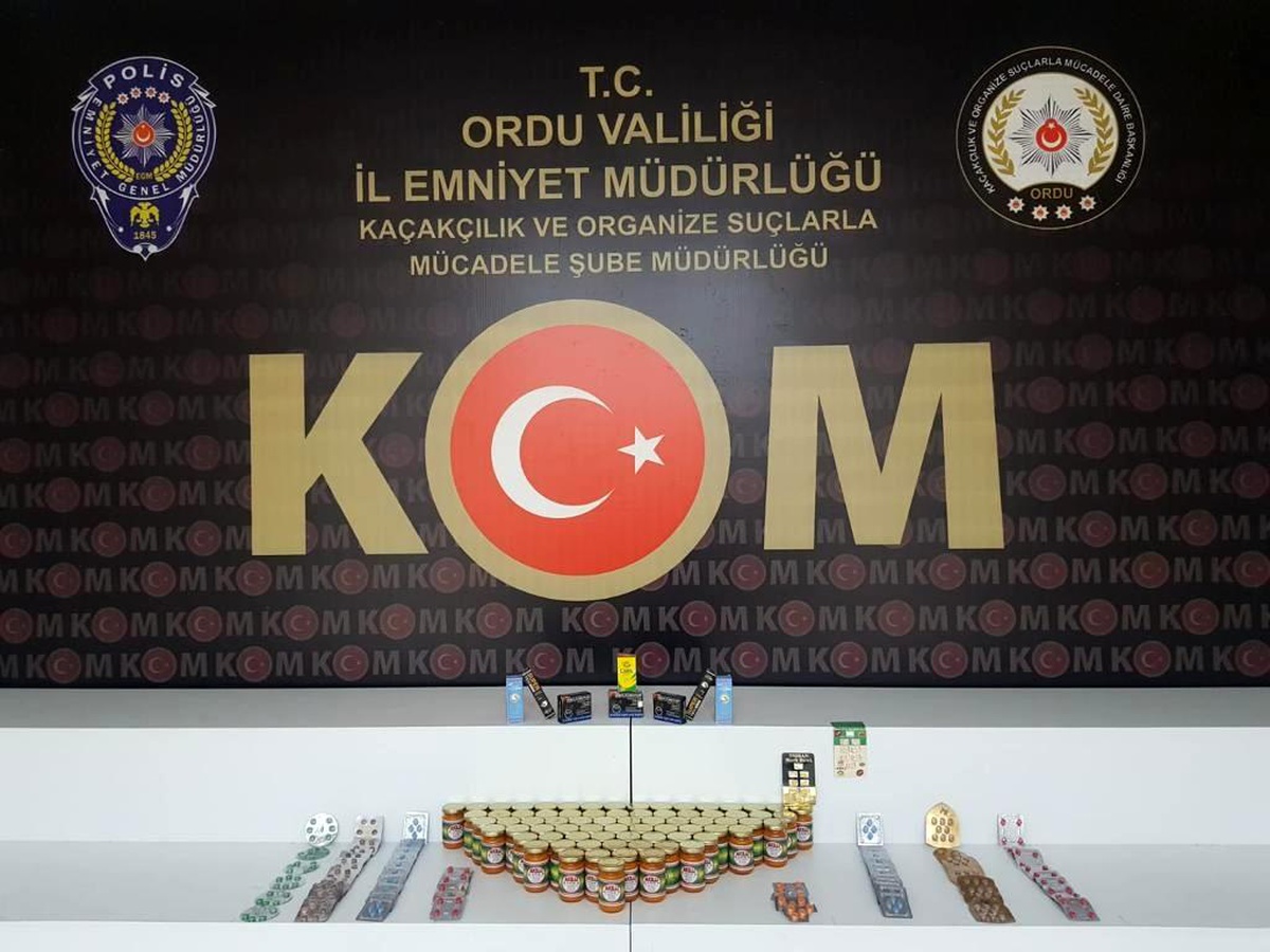 Ordu\'da sağlığa zararlı ürün satan iş yerine baskın