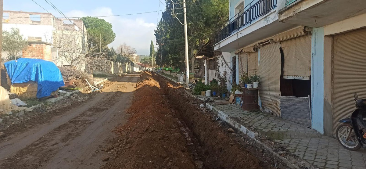 Poyrazdamları Mahallesine kesintisiz su için çalışmalar sürüyor