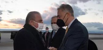 TBMM Başkanı Şentop ve beraberindeki heyet, Kuzey Makedonya'ya geldi