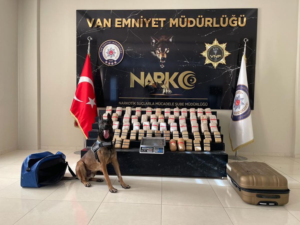 Van\'da bir haftada 73 kilo 478 gram uyuşturucu ele geçirildi